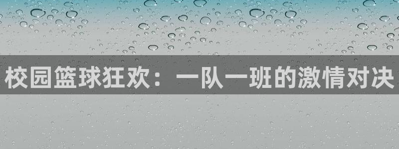  米兰体育最新版下载：校园篮球狂欢：一队一班的激情对决